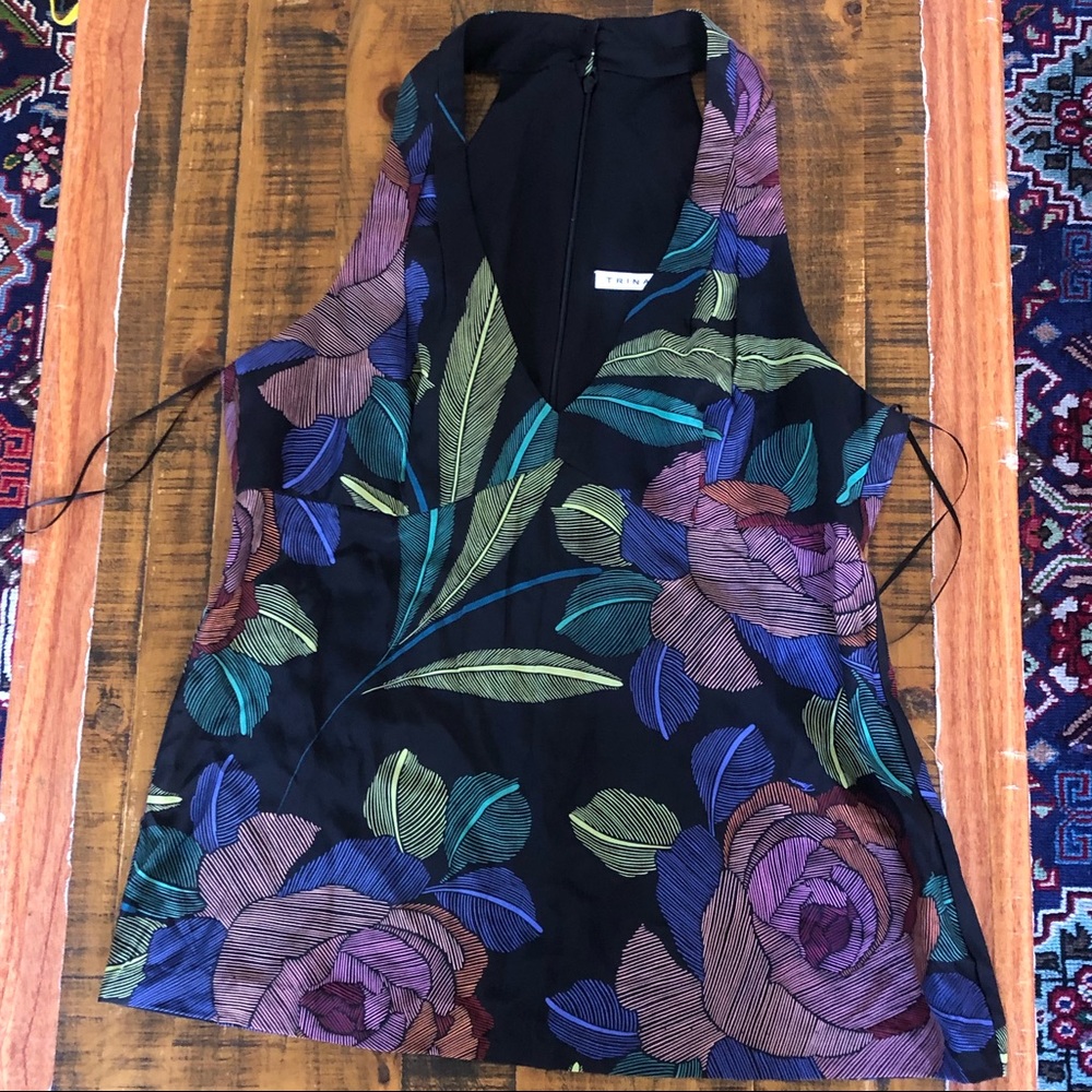 Trina Turk halter blouse, 10